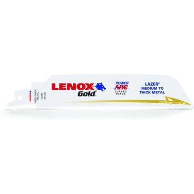 Lenox Zaagblad - 152mm, TiN coating, 5 stuks Lenox Zaagblad - 152mm, TiN coating, 5 stuks
