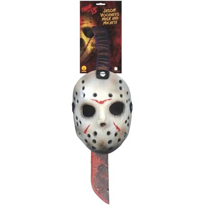 Rubie's Jason Voorhees Machete & Maske Set - Kostüm Rubie's Jason Voorhees Machete & Maske Set - Kostüm