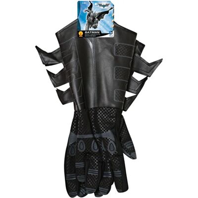 Rubie's Batman-handskar vuxen - Handskar, Svart, 40 cm Rubie's Batman-handskar vuxen - Handskar, Svart, 40 cm
