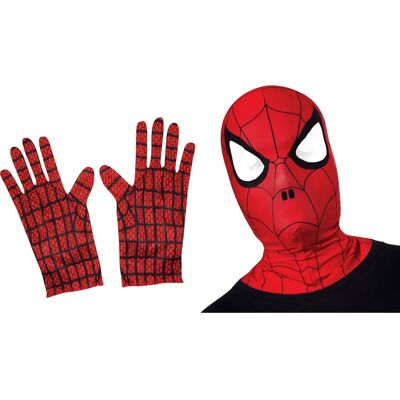 Hivatalos Marvel Spiderman jelmez szett gyerekeknek - Maszk & Kesztyűk Hivatalos Marvel Spiderman jelmez szett gyerekeknek - Maszk & Kesztyűk