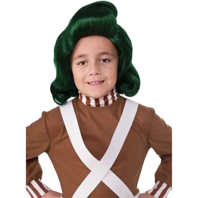 Rubie's Groene Oompa Loompa Willy Wonka Kostuum Pruik - Boekweek Rubie's Groene Oompa Loompa Willy Wonka Kostuum Pruik - Boekweek