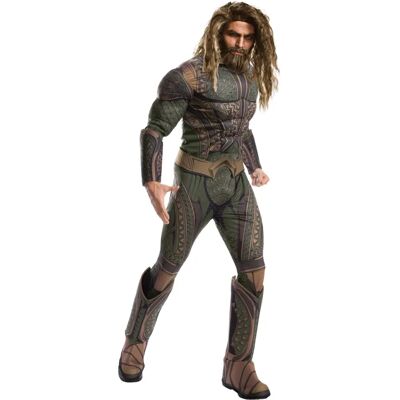 Rubie's Aquaman Silver Wig and Beard Set - Official DC Justice League Rubie's Aquaman Silver Wig and Beard Set - Official DC Justice League