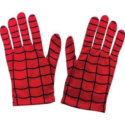 Rubie's Spider-Man-Handskar - Vuxen, Röd, Flexibel Passform Rubie's Spider-Man-Handskar - Vuxen, Röd, Flexibel Passform