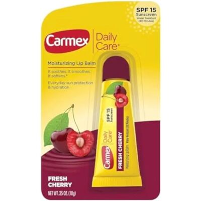 Carmex Daily Care Moisturizing Lip Balm Fresh Cherry SPF 15 - Lip Balm Carmex Daily Care Moisturizing Lip Balm Fresh Cherry SPF 15 - Lip Balm