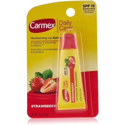 Carmex - Mansikka - SPF 15 - Huulirasva Carmex - Mansikka - SPF 15 - Huulirasva