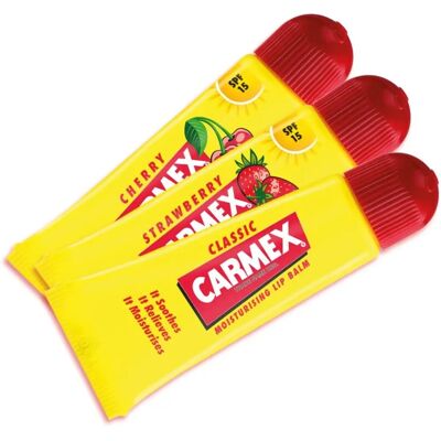 Carmex - Pack de Baume à Lèvres Classique Cerise - Baume à Lèvres - Publicité Carmex - Pack de Baume à Lèvres Classique Cerise - Baume à Lèvres - Publicité