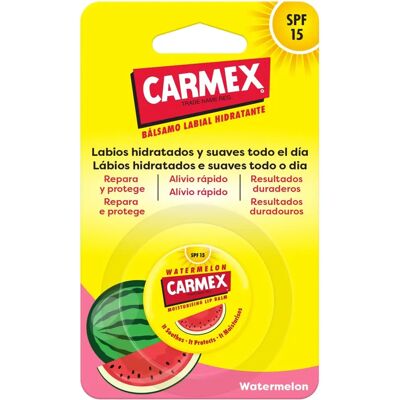 Carmex Carmex Watermeloen SPF15 Lipbalsem - Lipbalsem Carmex Carmex Watermeloen SPF15 Lipbalsem - Lipbalsem