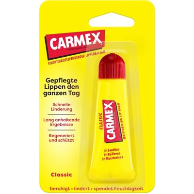 Baume à lèvres classique CARMEX - Hydrate, Nourrit, Protège Baume à lèvres classique CARMEX - Hydrate, Nourrit, Protège
