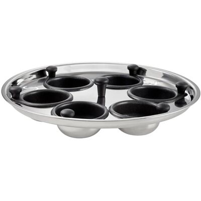 Scanpan Techniq 26cm Äggpochereinsats - Äggpochering, Rostfritt stål, Non-stick Scanpan Techniq 26cm Äggpochereinsats - Äggpochering, Rostfritt stål, Non-stick