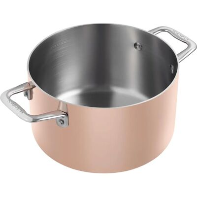 Scanpan Maitre D' Kupfer Edelstahl Schmortopf - 3,5L, Kupfer Scanpan Maitre D' Kupfer Edelstahl Schmortopf - 3,5L, Kupfer
