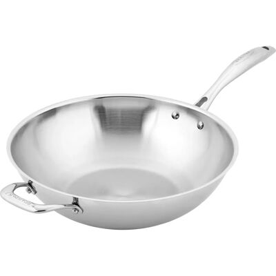 Scanpan Stainless Steel Wok 32cm - Wok Scanpan Stainless Steel Wok 32cm - Wok