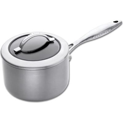 Scanpan CTX 16cm Non-stick Saucepan - Saucepan, Stainless Steel, Induction Compatible Scanpan CTX 16cm Non-stick Saucepan - Saucepan, Stainless Steel, Induction Compatible