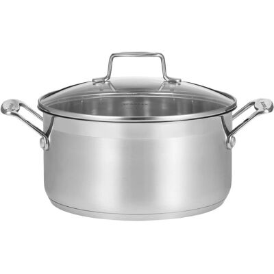 Scanpan Impact 24cm 4.8L Stainless Steel Casserole - Cookware Scanpan Impact 24cm 4.8L Stainless Steel Casserole - Cookware
