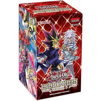 Yu-Gi-Oh! Dueliste Légendaire Saison 3 Boîte de Boosters - Cartes à jouer - Publicité Yu-Gi-Oh! Dueliste Légendaire Saison 3 Boîte de Boosters - Cartes à jouer - Publicité
