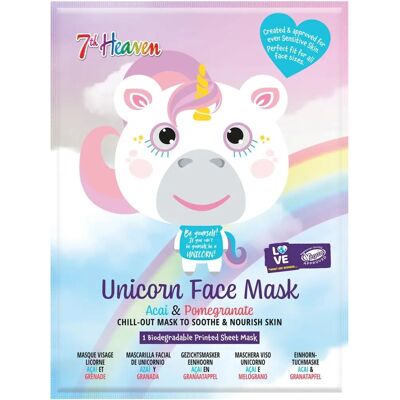 Máscara Facial Animal Bicho Preguiça Lótus Mirtilo - Máscara Facial Máscara Facial Animal Bicho Preguiça Lótus Mirtilo - Máscara Facial