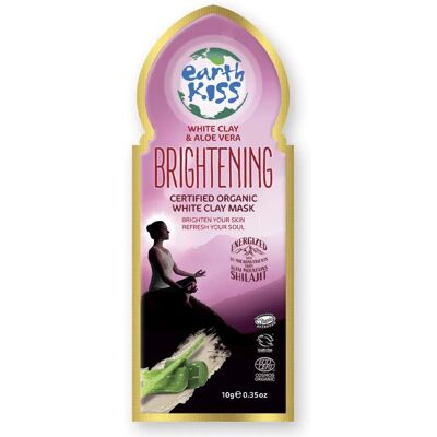 Earth Kiss Fehér Kő és Aloe Vera Fénylő Arcmaszk Earth Kiss Fehér Kő és Aloe Vera Fénylő Arcmaszk