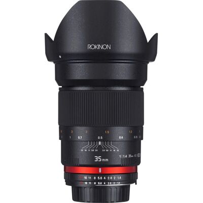 Rokinon - RK35M-C - Zwart - 35mm f/1.4 - Cameralens Rokinon - RK35M-C - Zwart - 35mm f/1.4 - Cameralens