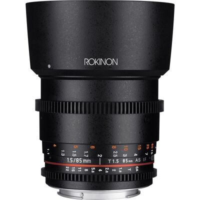 Rokinon - DS85M-NEX - Black - Sony E - Lens Rokinon - DS85M-NEX - Black - Sony E - Lens