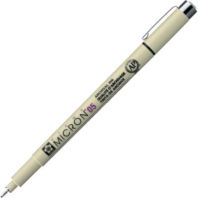 Talens Sakura Micron 08 Nero - Pennarelli a punta fine - 12 Unità Talens Sakura Micron 08 Nero - Pennarelli a punta fine - 12 Unità