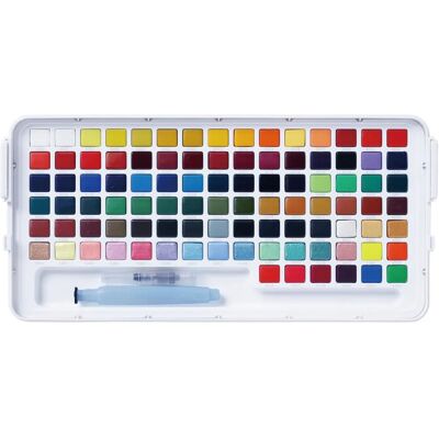 Sakura Aquarellfarben-Set - 96 Farben - Künstlerqualität Sakura Aquarellfarben-Set - 96 Farben - Künstlerqualität