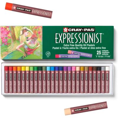 Sakura Cray-Pas Expressionist Oliepastelset 25 - Multicolor Sakura Cray-Pas Expressionist Oliepastelset 25 - Multicolor