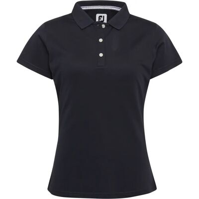 FootJoy Navy Stretch Pique Solid Polo - Polo Shirt FootJoy Navy Stretch Pique Solid Polo - Polo Shirt