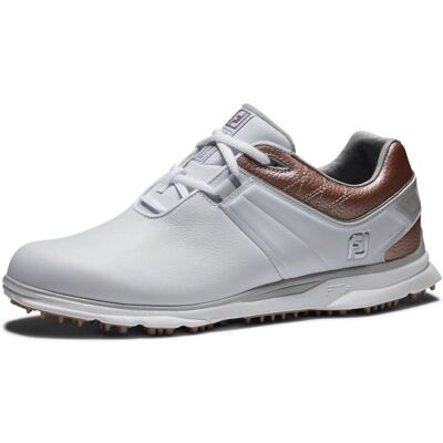 Footjoy Pro SL Damen Golfschuhe weiß/rosa Footjoy Pro SL Damen Golfschuhe weiß/rosa