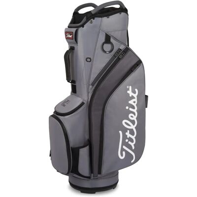 Titleist Cart 14 Golf Cart Bag - Charcoal/Graphite/Black Titleist Cart 14 Golf Cart Bag - Charcoal/Graphite/Black