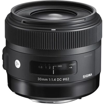 Lente Sigma 30mm F1.4 DC HSM - Preto - Tipo de produto Lente Sigma 30mm F1.4 DC HSM - Preto - Tipo de produto