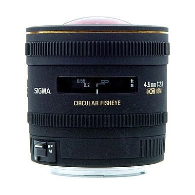 Sigma 4.5mm F2.8 EX DC HSM - Lente grande angular para Nikon Sigma 4.5mm F2.8 EX DC HSM - Lente grande angular para Nikon