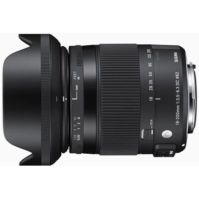 Sigma 18-200mm F3.5-6.3 DC MACRO OS HSM Contemporary - Camera Lens Sigma 18-200mm F3.5-6.3 DC MACRO OS HSM Contemporary - Camera Lens