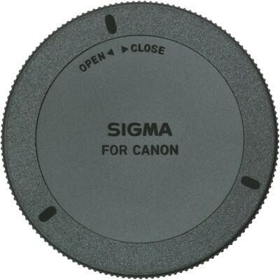 Capuchon d'objectif Sigma noir - Publicité Capuchon d'objectif Sigma noir - Publicité
