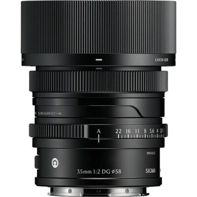 Sigma 35mm F2 DG Contemporary - Kompakt, Metallinen, Pölyä Kestävä Objektiivi Sigma 35mm F2 DG Contemporary - Kompakt, Metallinen, Pölyä Kestävä Objektiivi