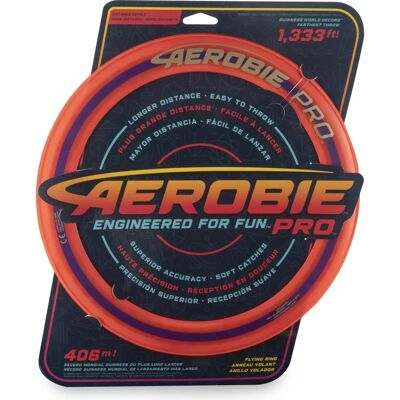 Aerobie Pro Jaune - Frisbee - Publicité Aerobie Pro Jaune - Frisbee - Publicité