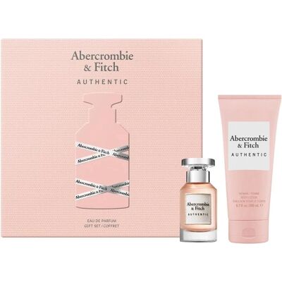 Abercrombie & Fitch Authentic Woman Eau de Parfum - 50ml + Body Lotion 200ml Abercrombie & Fitch Authentic Woman Eau de Parfum - 50ml + Body Lotion 200ml