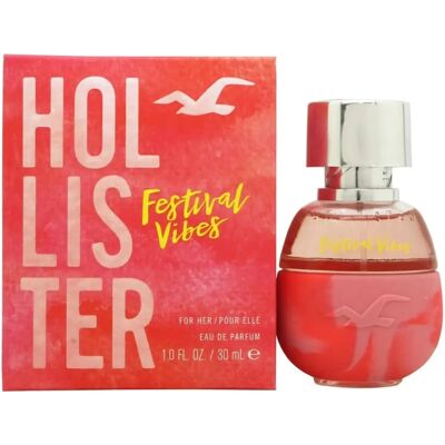 Hollister Marca Festival Vibes Para Ella Eau De Parfum 30ml Hollister Marca Festival Vibes Para Ella Eau De Parfum 30ml