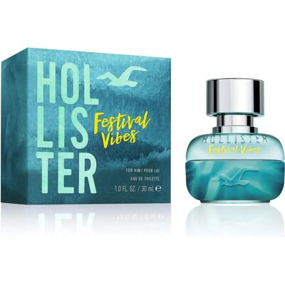 Hollister Festival Vibes Eau de Toilette für Herren - 30ml Hollister Festival Vibes Eau de Toilette für Herren - 30ml