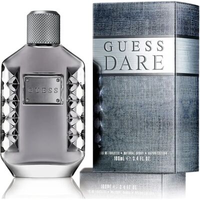 Guess Dare Eau de Toilette Uomo - Fragranza Legnosa e Speziata Guess Dare Eau de Toilette Uomo - Fragranza Legnosa e Speziata