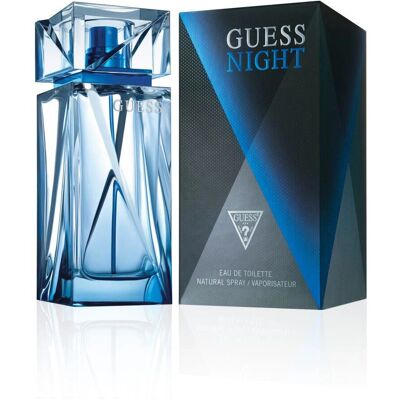 Guess Night 100ml Mężczyzna - Spray Eau de Toilette - Świeży Drzewny Fougere Guess Night 100ml Mężczyzna - Spray Eau de Toilette - Świeży Drzewny Fougere
