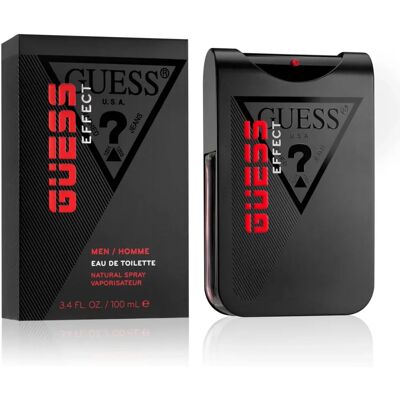 Guess Effect Eau de Toilette - Vainumainen ja puumainen tuoksu 100ml Guess Effect Eau de Toilette - Vainumainen ja puumainen tuoksu 100ml
