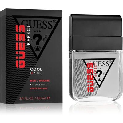 Guess Effect After Shave - Hydratant, Aromatique, Masculin - Après-rasage - Publicité Guess Effect After Shave - Hydratant, Aromatique, Masculin - Après-rasage - Publicité
