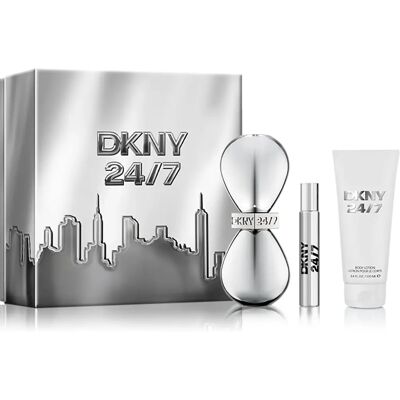 Coffret de Parfums Donna Karan DKNY 24/7 - Unisexe - 3 Pièces - Publicité Coffret de Parfums Donna Karan DKNY 24/7 - Unisexe - 3 Pièces - Publicité