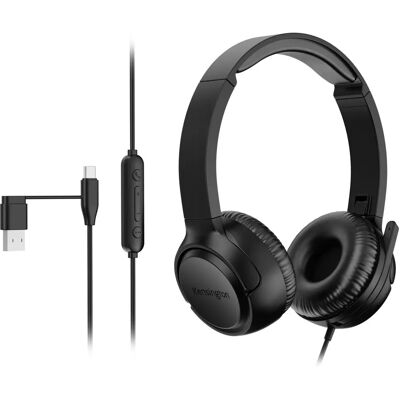 Kensington - H950 EQ - On-Ear - USB-C/USB-A - Headset Kensington - H950 EQ - On-Ear - USB-C/USB-A - Headset