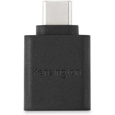 Kensington K33477WW USB-C naar USB-A Kabeladapter - Zwart Kensington K33477WW USB-C naar USB-A Kabeladapter - Zwart
