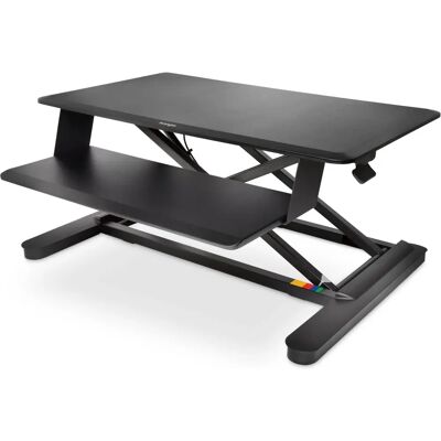 Bureau assis/debout Kensington SmartFit - Poste de travail ajustable en hauteur - Publicité Bureau assis/debout Kensington SmartFit - Poste de travail ajustable en hauteur - Publicité