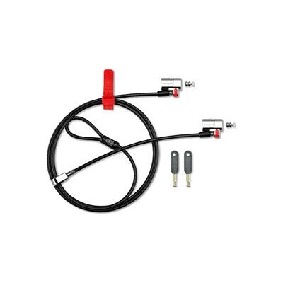 Kensington Twin Cable Lock Black 1.5m - Cable Lock Kensington Twin Cable Lock Black 1.5m - Cable Lock
