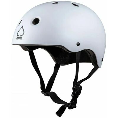 Protec Casque Blanc Unisexe XS/S - Casque - Publicité Protec Casque Blanc Unisexe XS/S - Casque - Publicité