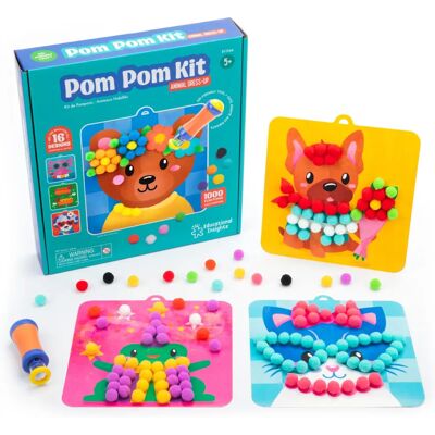 Learning Resources Kit de Pompons Animal - Jouet Learning Resources Kit de Pompons Animal - Jouet