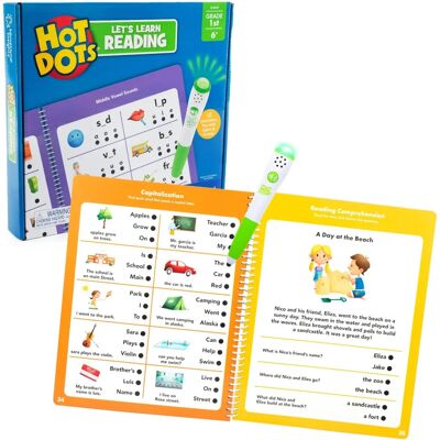 Hot Dots Läromedel Första Klassens Läsning - Pedagogiskt Leksak Hot Dots Läromedel Första Klassens Läsning - Pedagogiskt Leksak