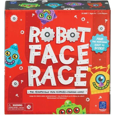 Educational Insights Robot Face Race Bordspel - Leermiddelen Educational Insights Robot Face Race Bordspel - Leermiddelen